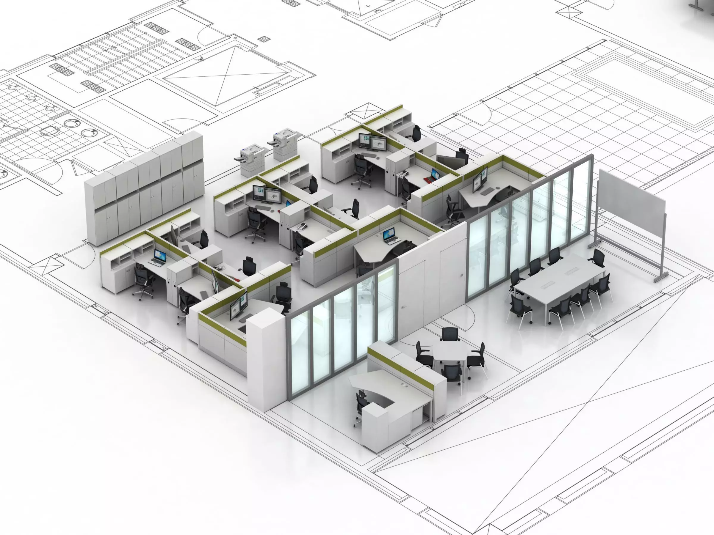 Office File Model Office Furniture free 3D model | CGTrader
