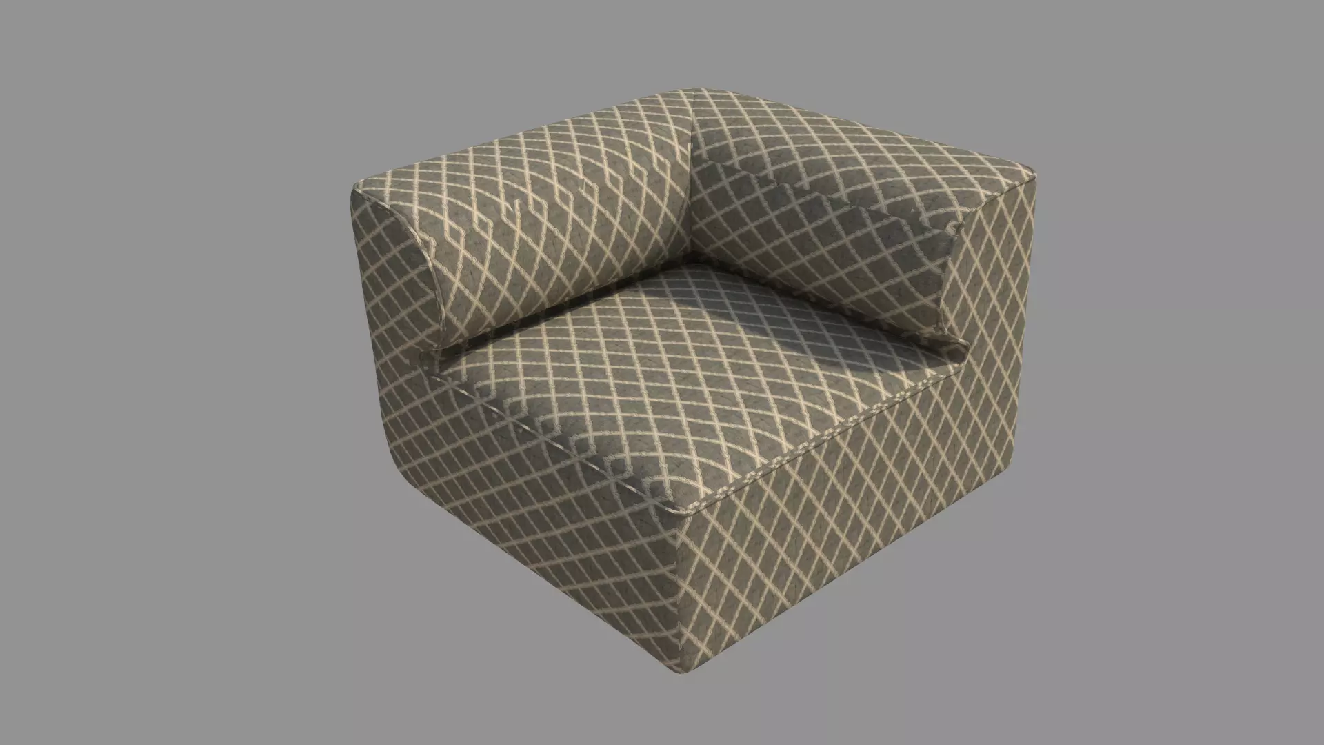 Single Sofa Chair 3D model
