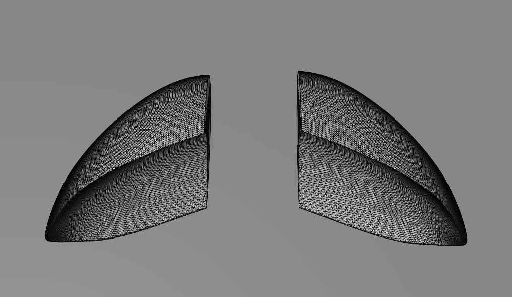 Lamb or Sheep Ears 3D print model_1