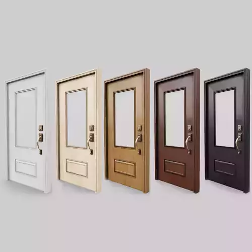 French Doors collection with glass