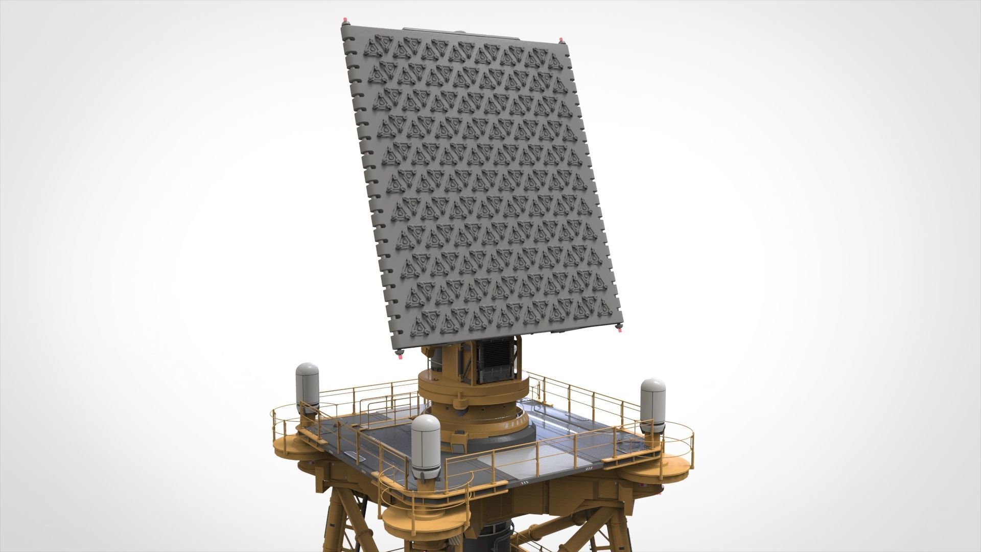 Sci fi Antenna 1 3D model_24