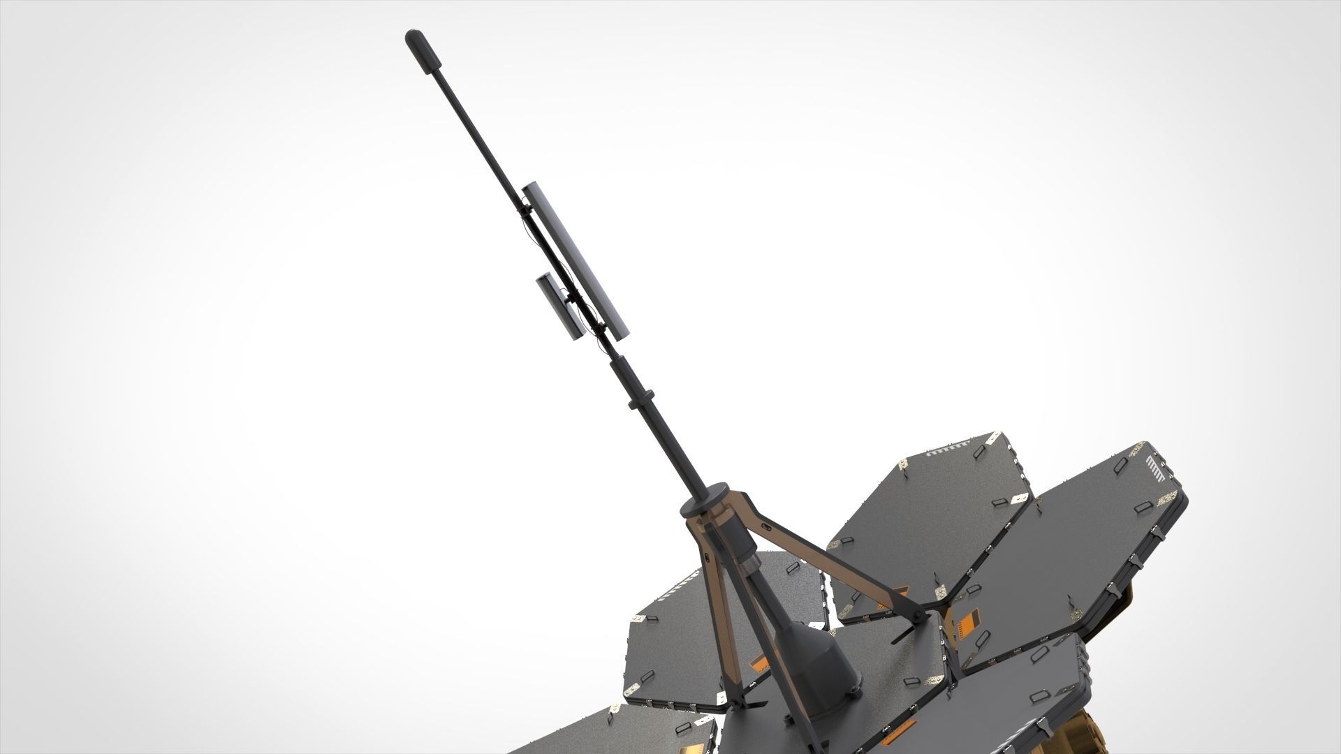 Sci fi Antenna 1 3D model_21