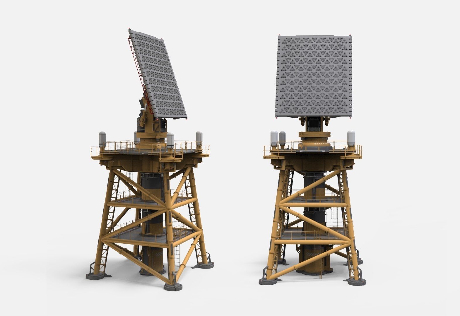 Sci fi Antenna 1 3D model_22