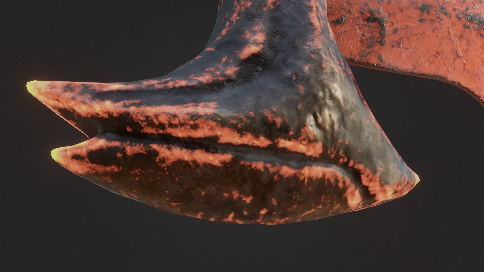 Chaos blades God of war RAGNAROK Low-poly 3D model_11