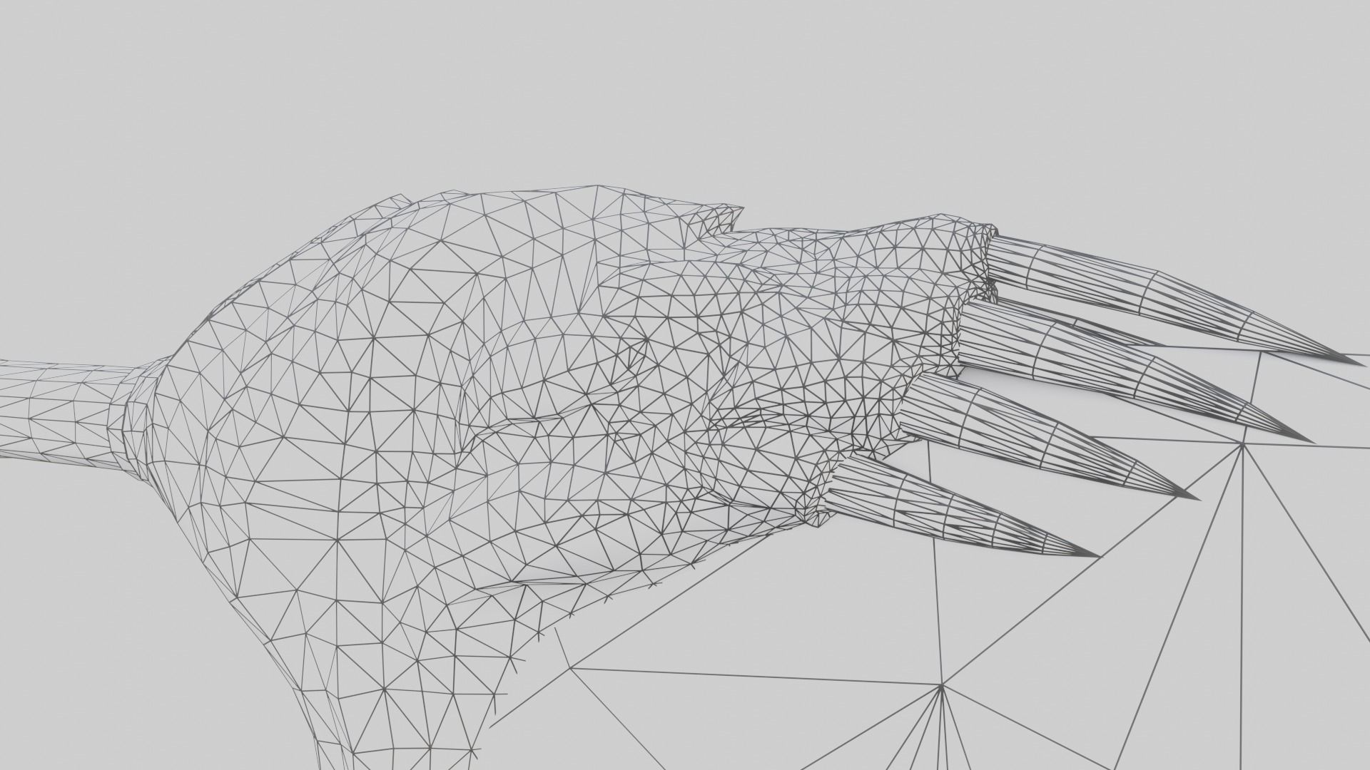 Chaos blades God of war RAGNAROK Low-poly 3D model_31