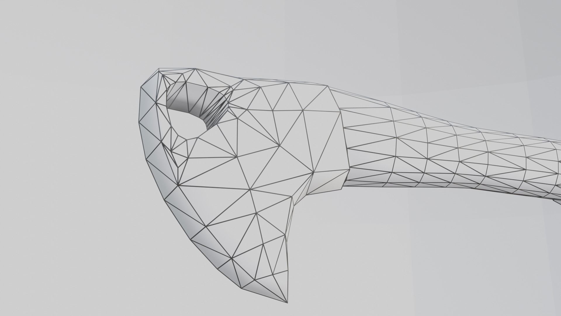 Chaos blades God of war RAGNAROK Low-poly 3D model_32