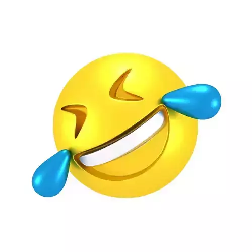 Rolling on the Floor Laughing 07 Low-poly 3D model
