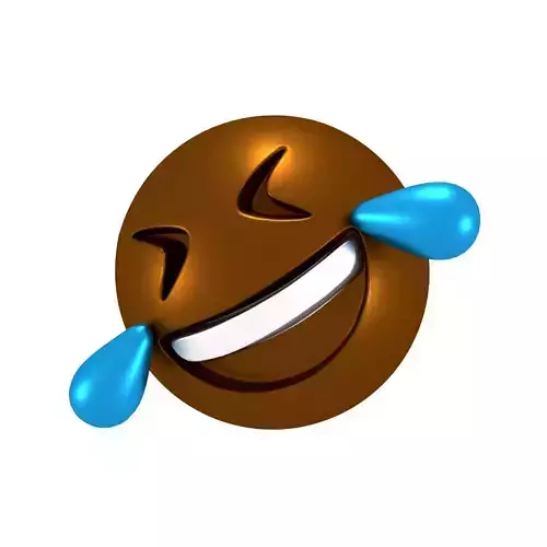 Rolling on the Floor Laughing 10 Low-poly 3D model
