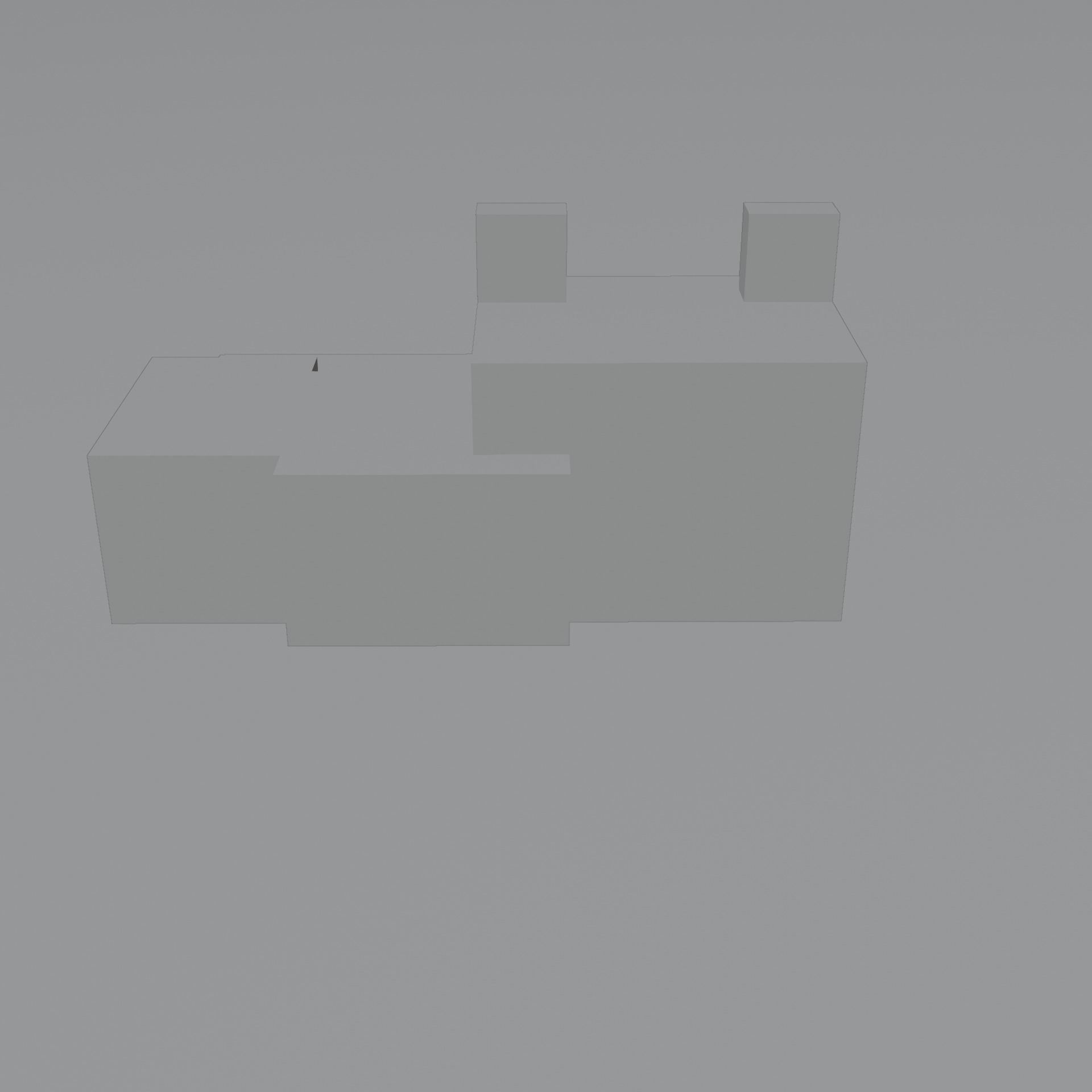 Minecraft Sleeping Fox Low-poly 3D model_30