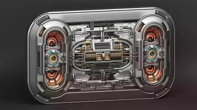 Sci-Fi Kitbash - Futuristic Panel 1 - Mega Element