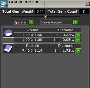 Stylish diamond ring 2246 3D print model 3D print model_8