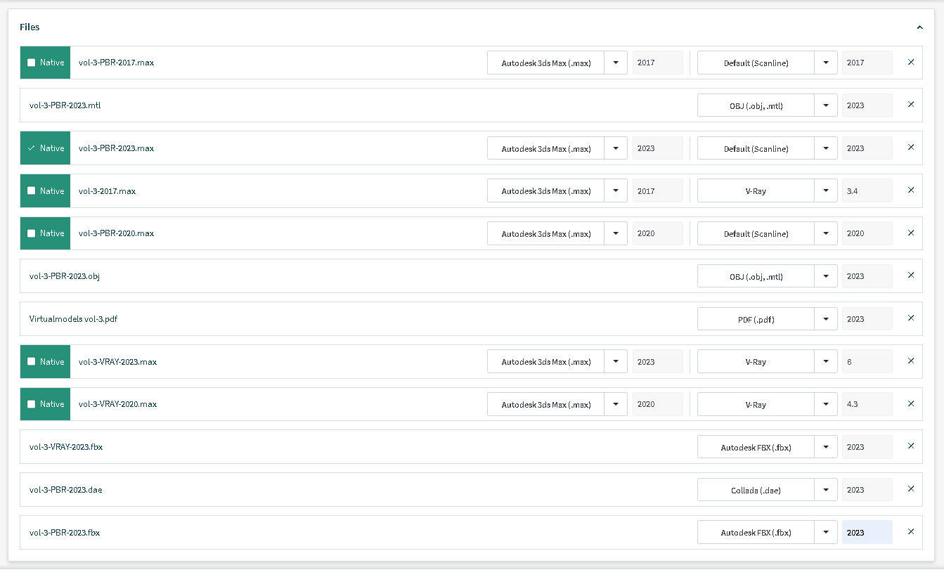 Virtual Models Vol-3 3D model_12