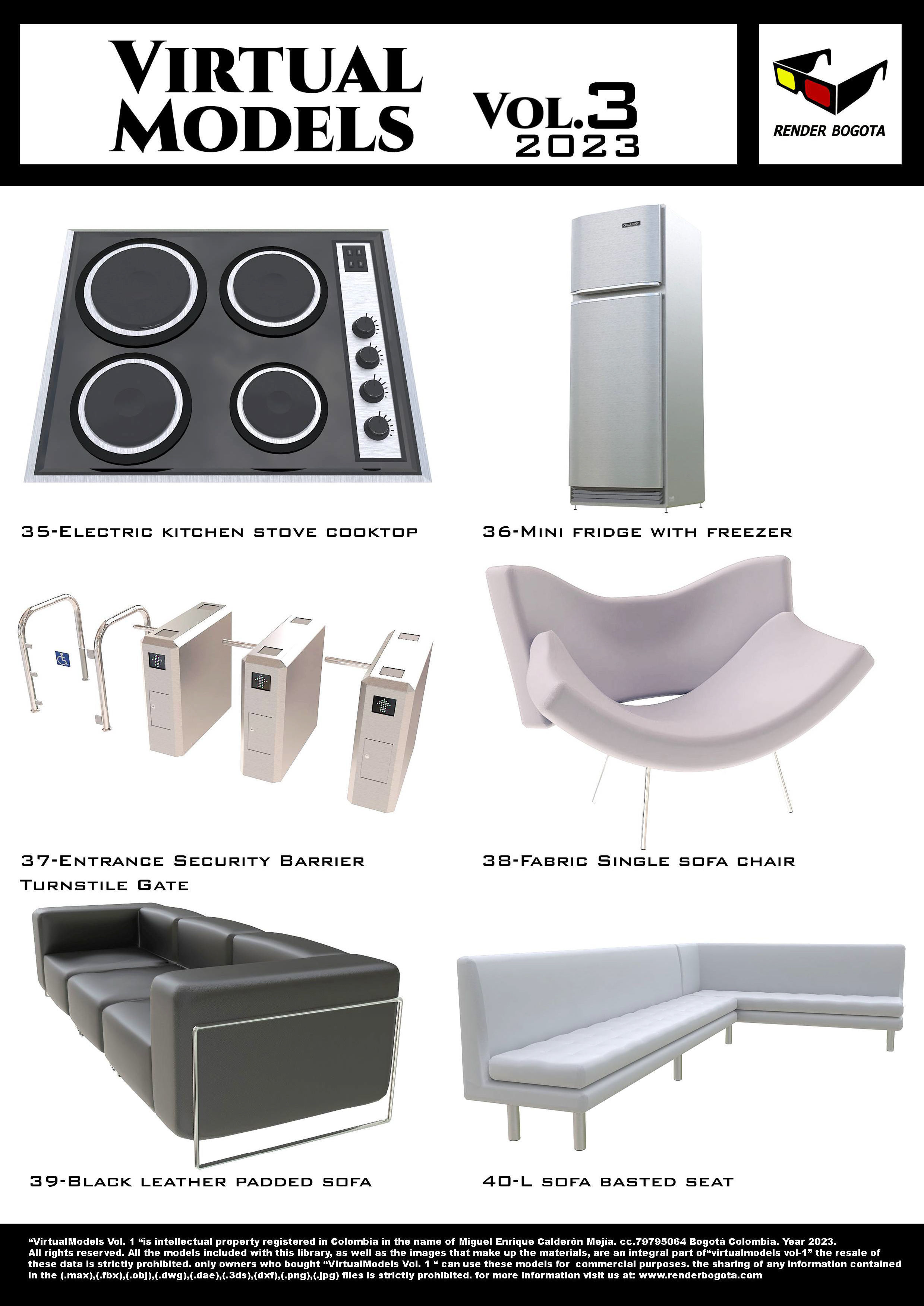 Virtual Models Vol-3 3D model_6