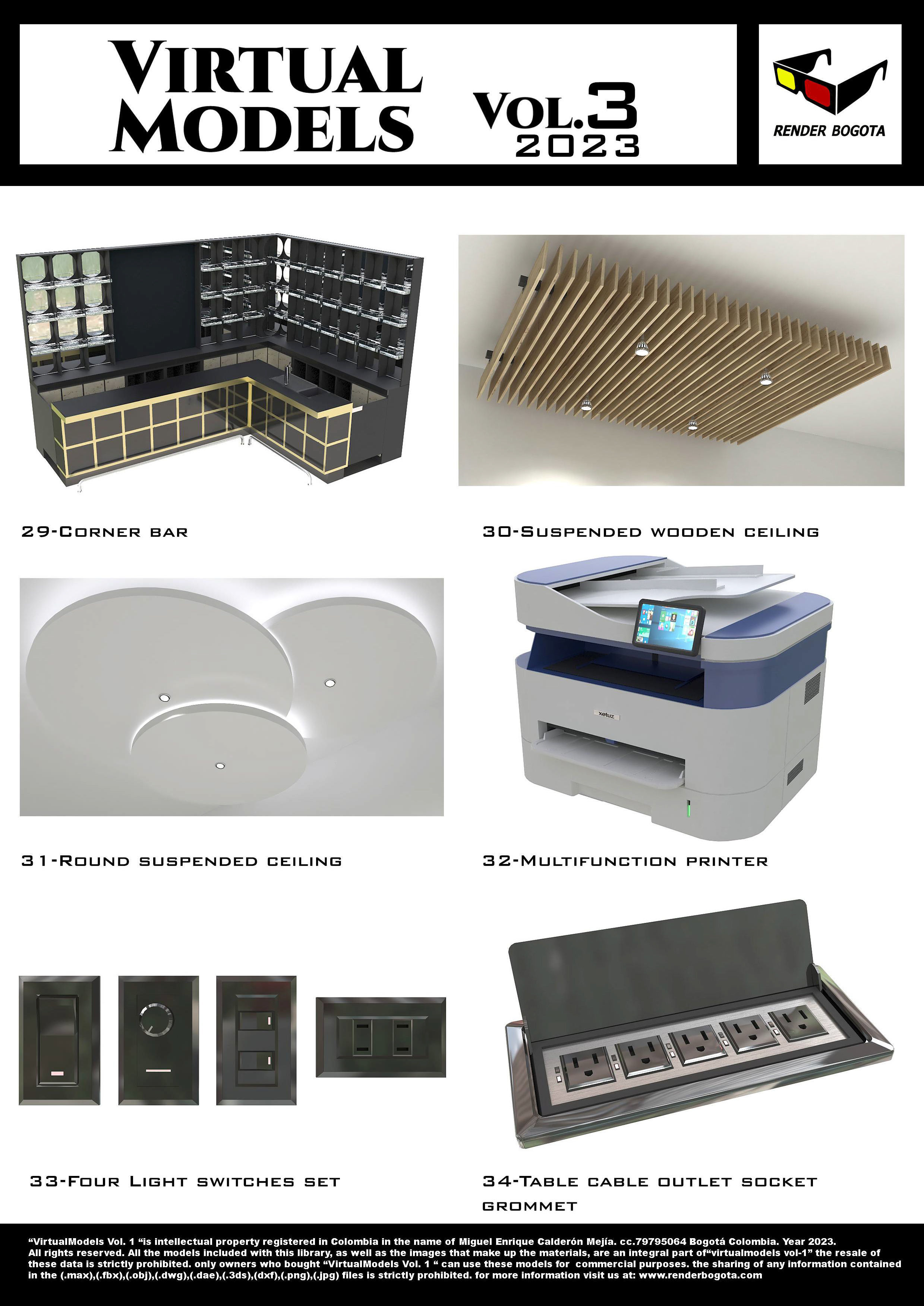 Virtual Models Vol-3 3D model_5