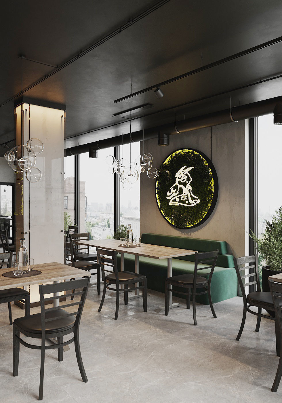 Realistic interior scene 3D model_5