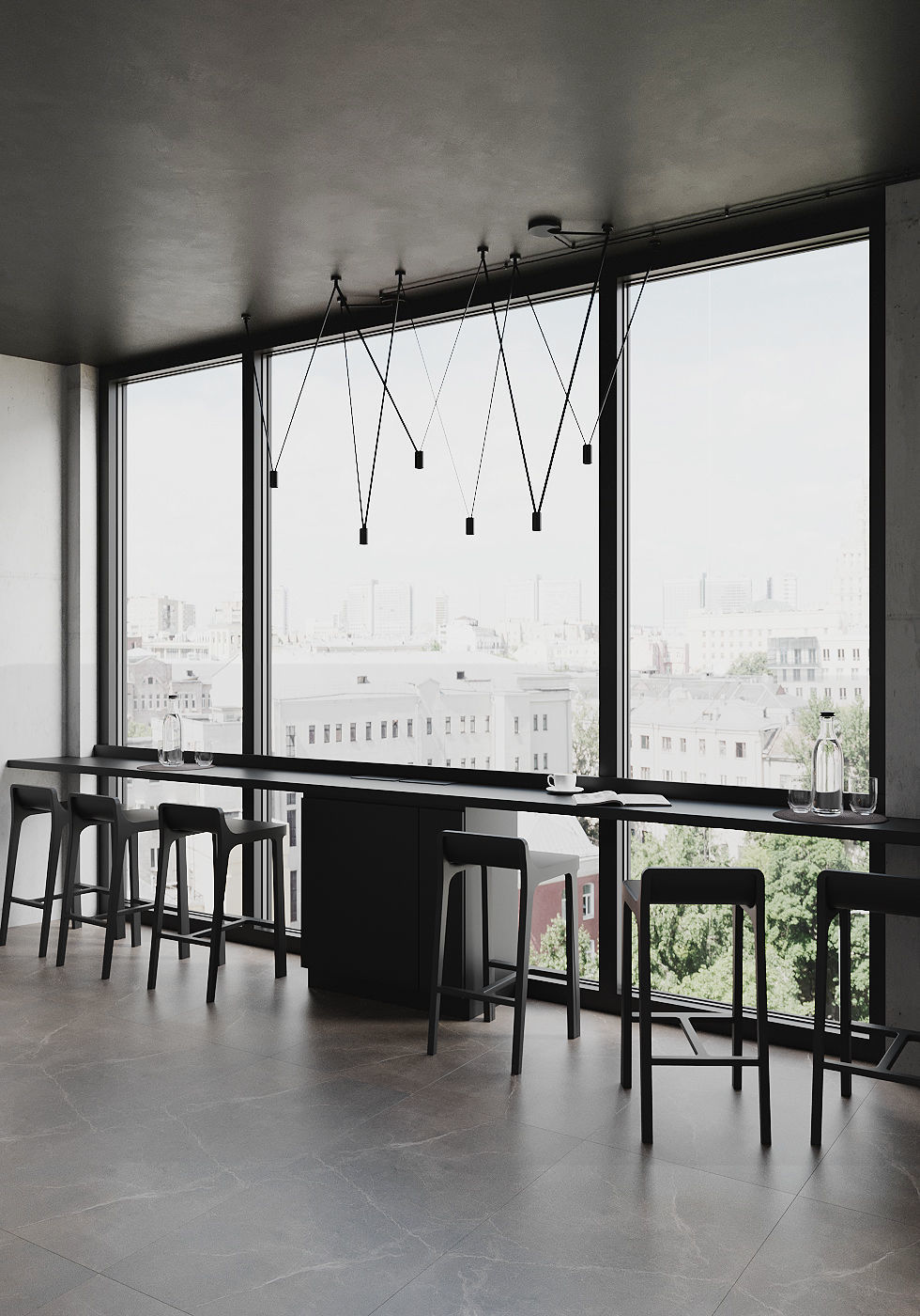 Realistic interior scene 3D model_9