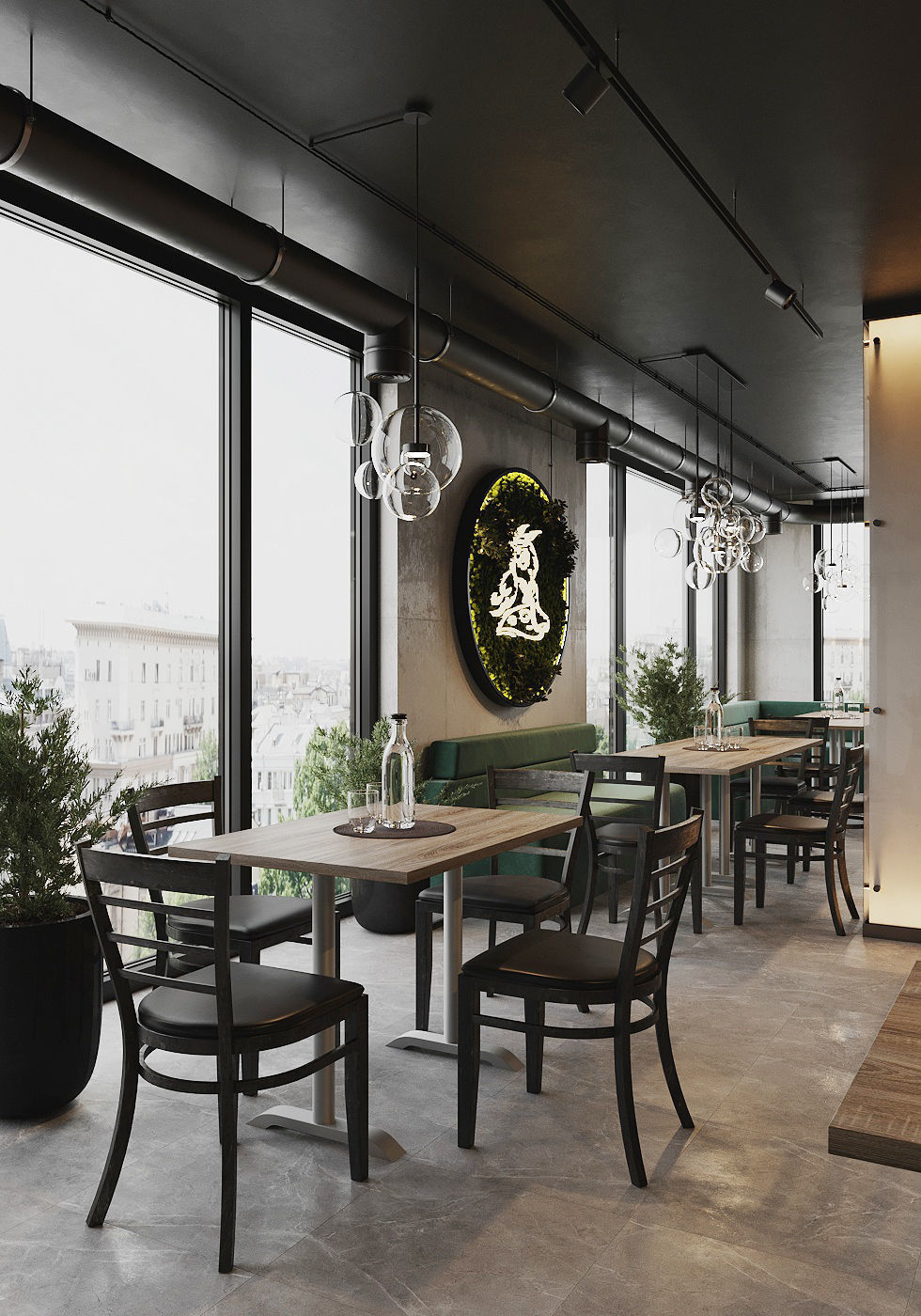 Realistic interior scene 3D model_6