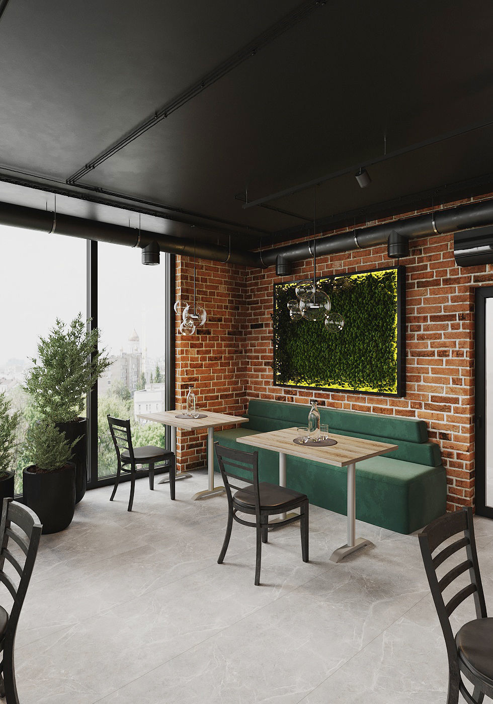 Realistic interior scene 3D model_3