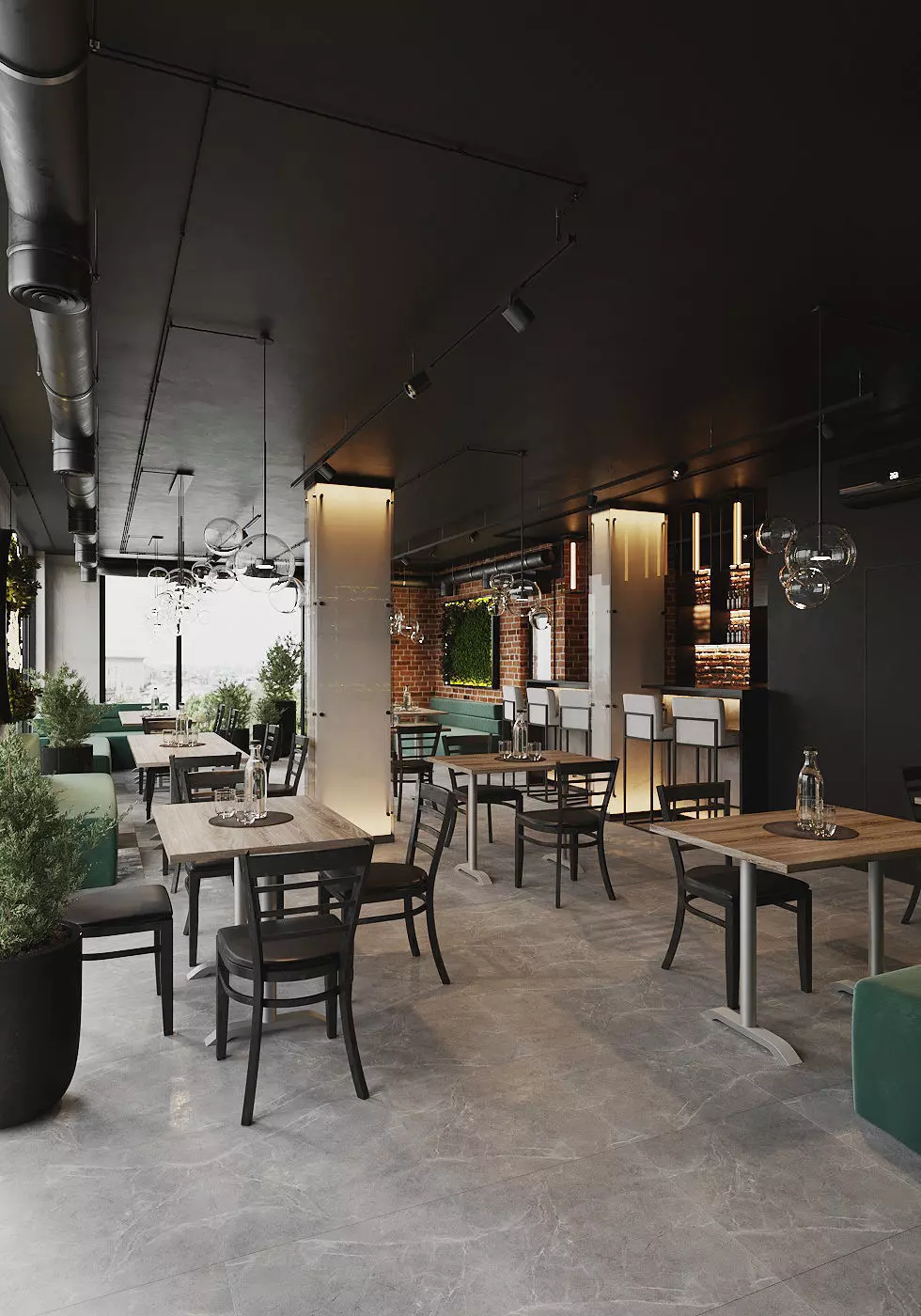 Realistic interior scene 3D model_0