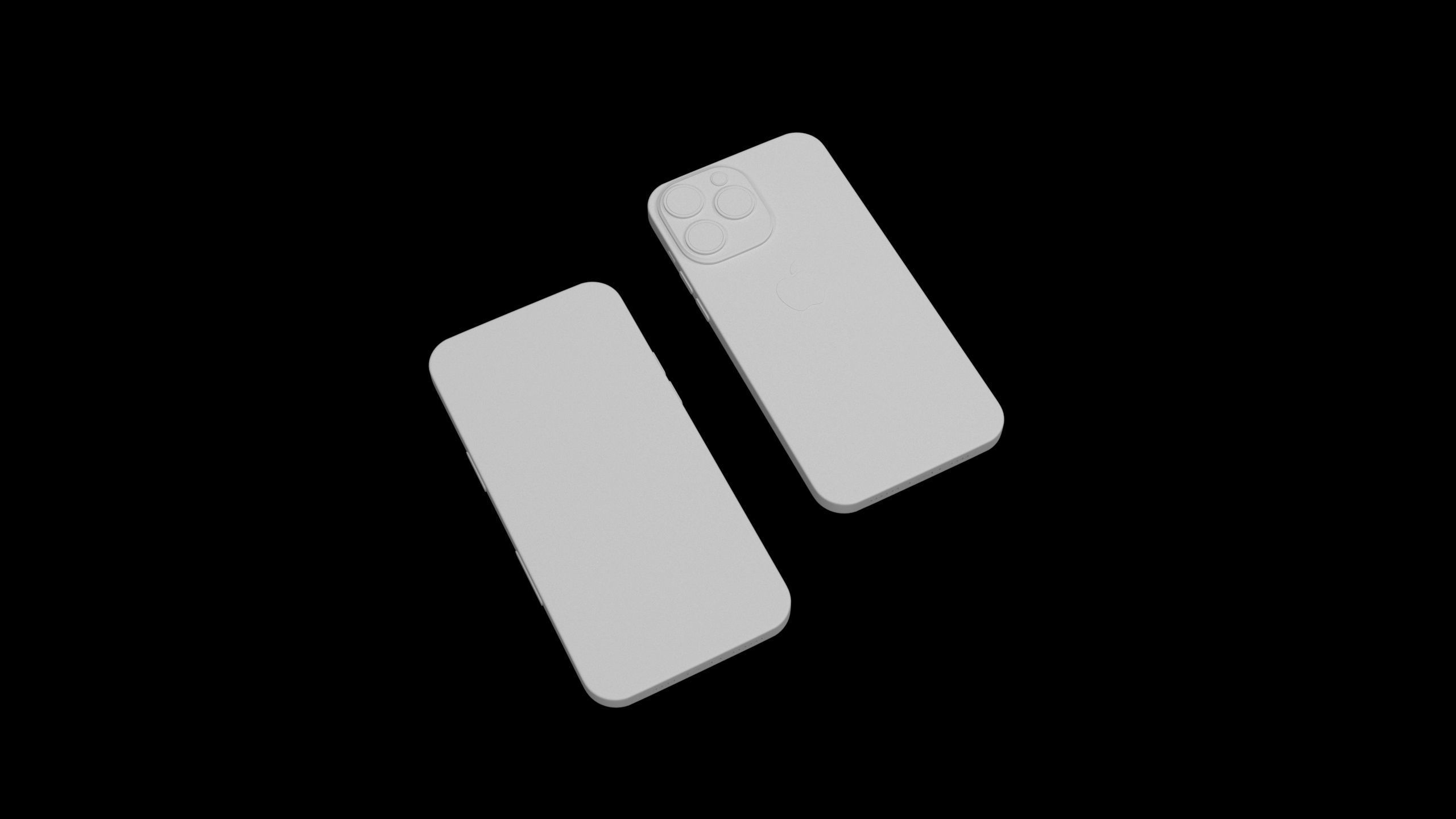 iPhone 14   Low-poly 3D model_16