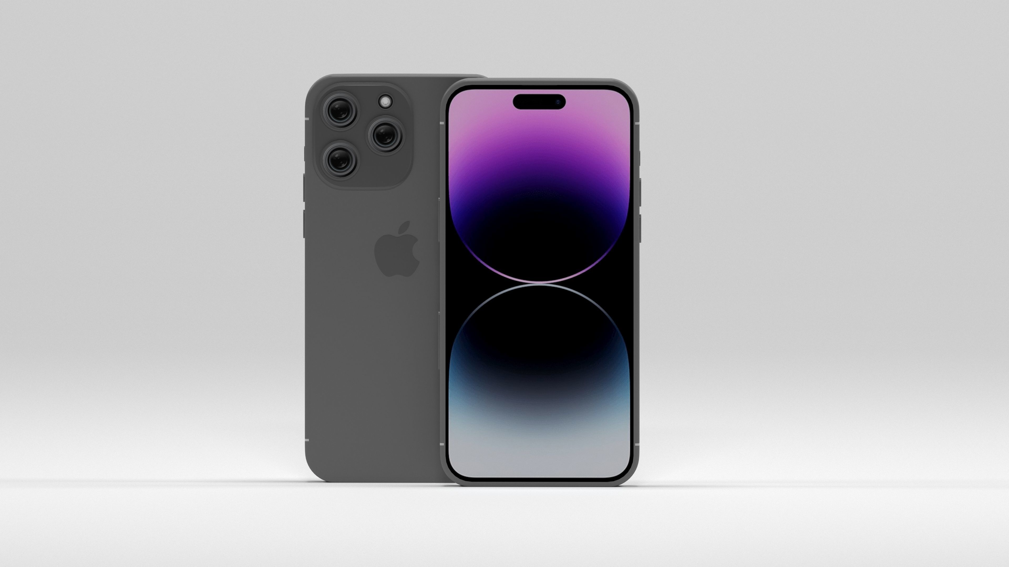 iPhone 14   Low-poly 3D model_6