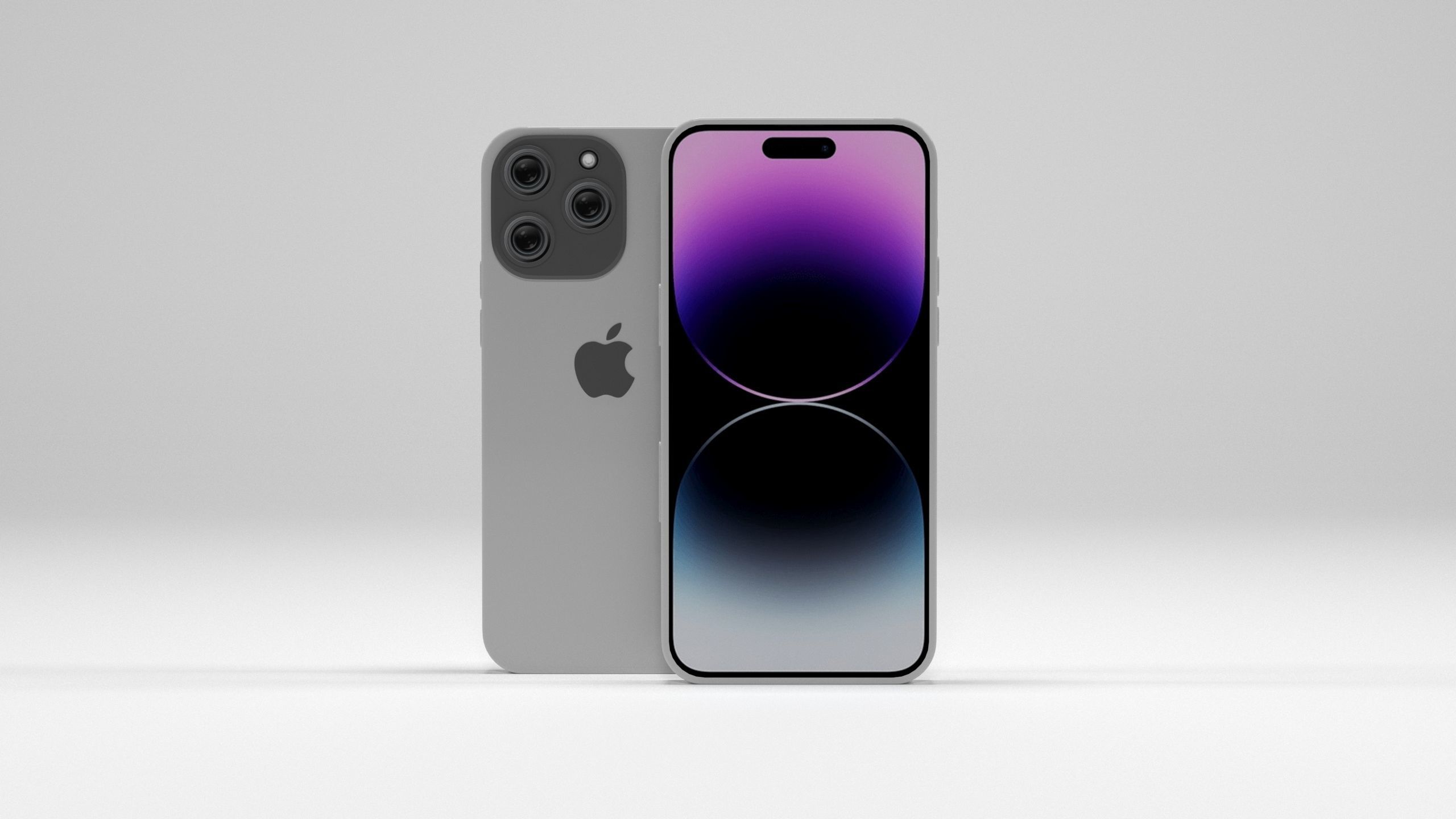 iPhone 14   Low-poly 3D model_9