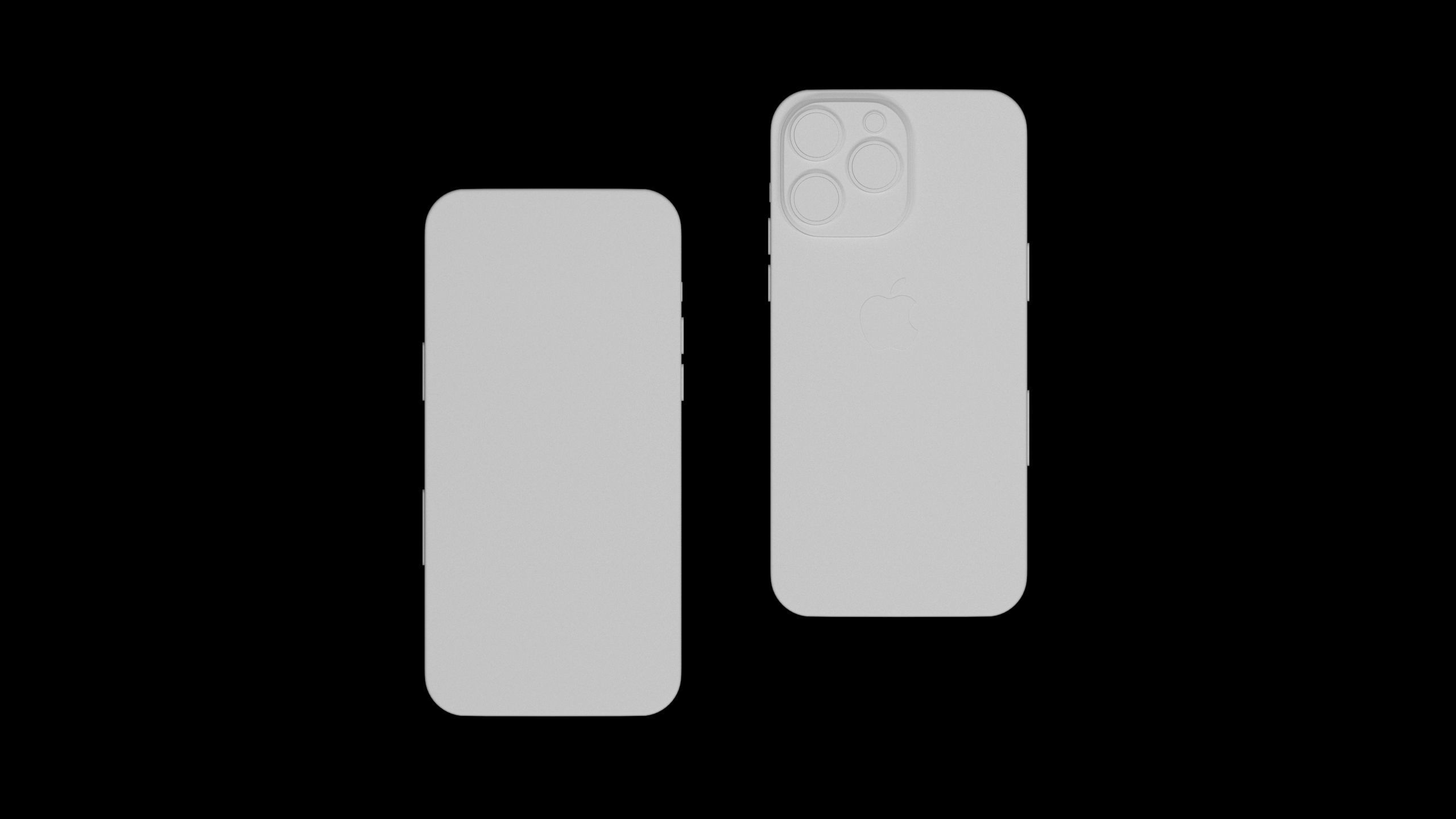 iPhone 14   Low-poly 3D model_15