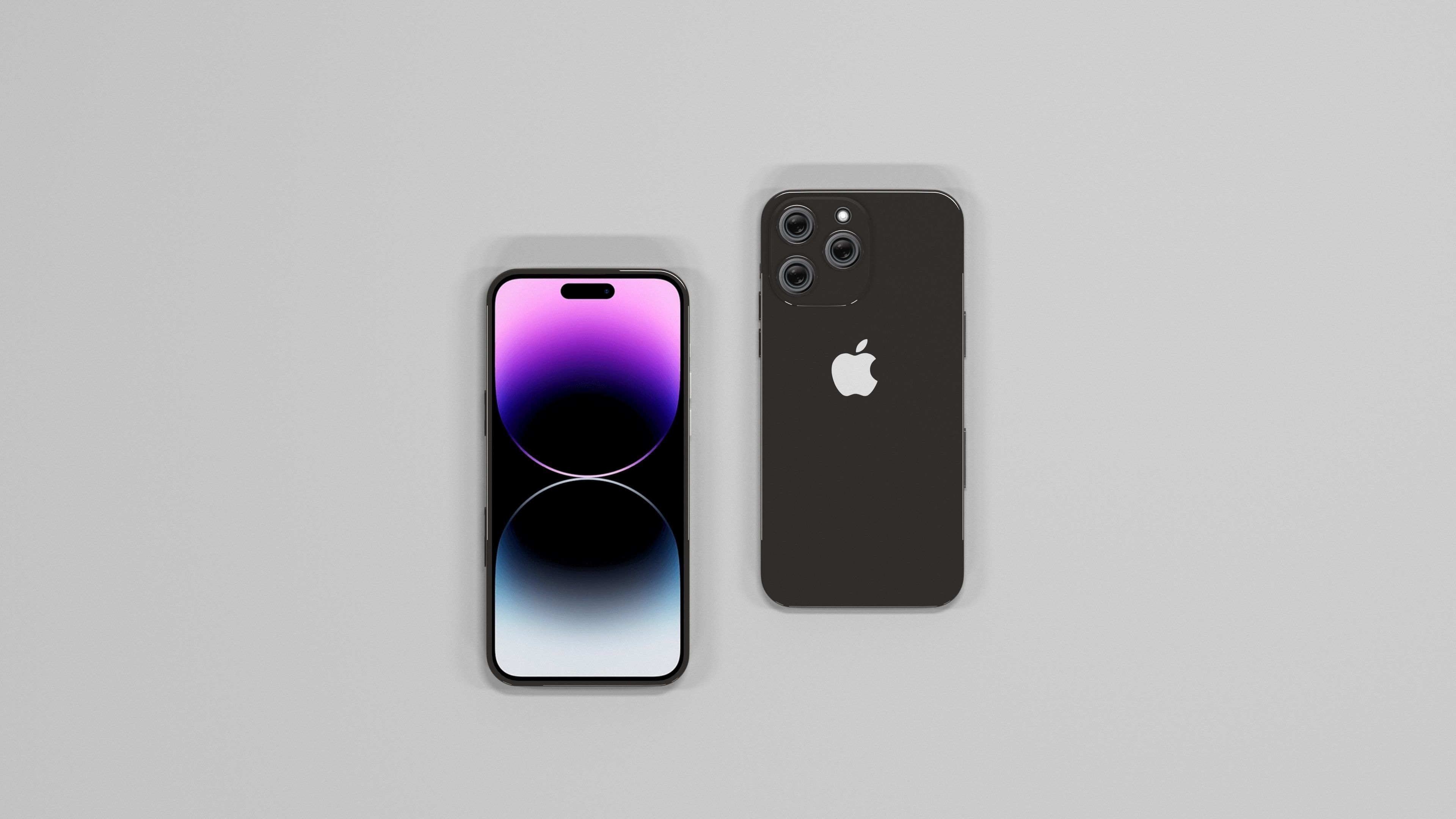 iPhone 14   Low-poly 3D model_11