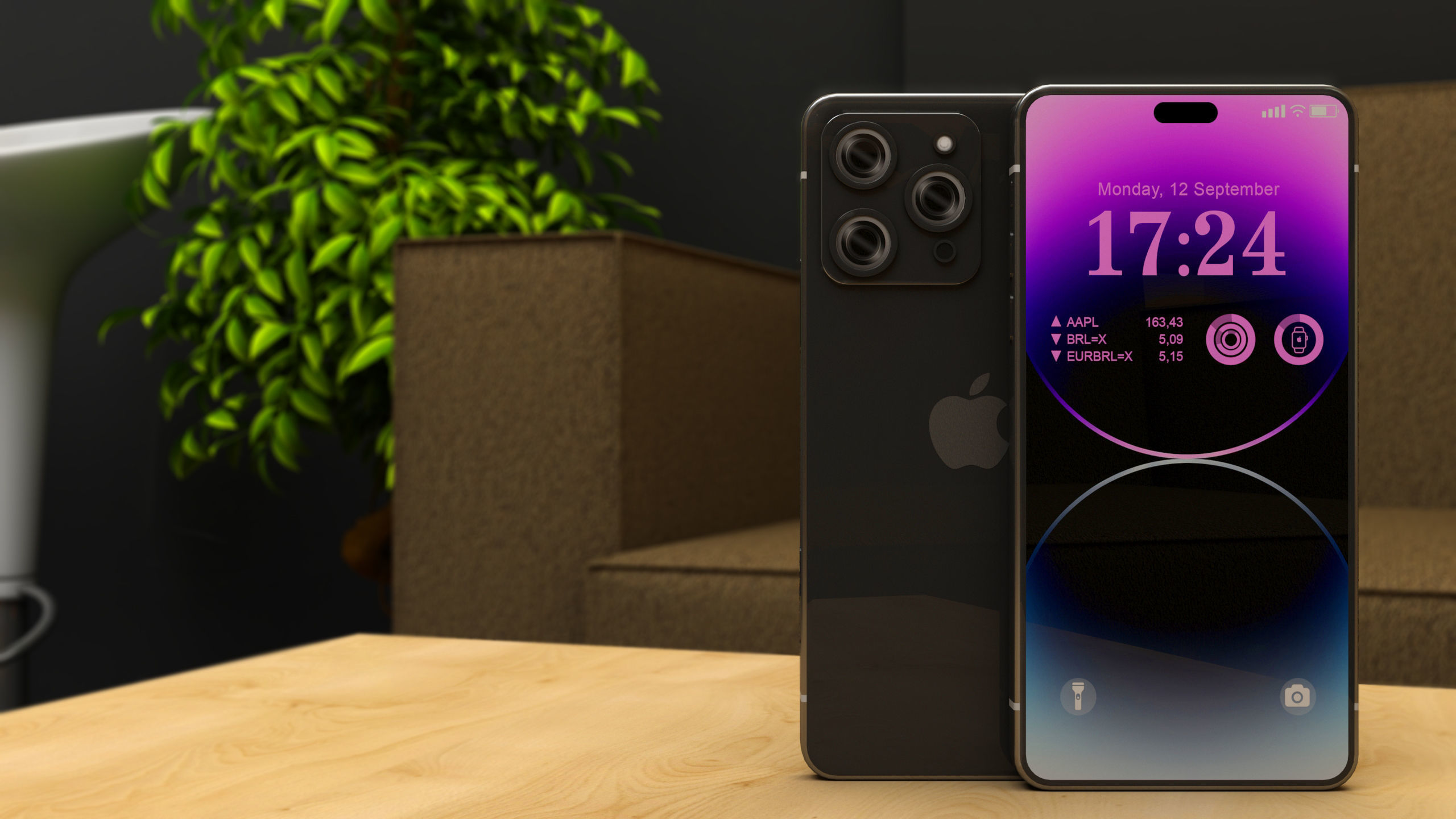 iPhone 14   Low-poly 3D model_2