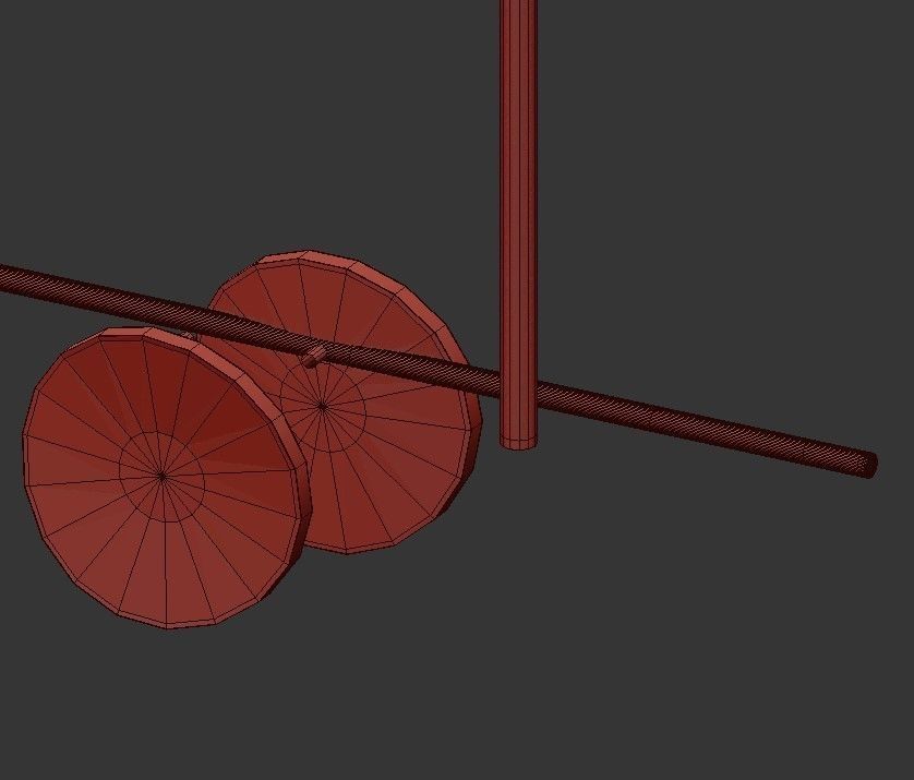 Recommend light fixture with three circles hanging from ceiling 3D model_2