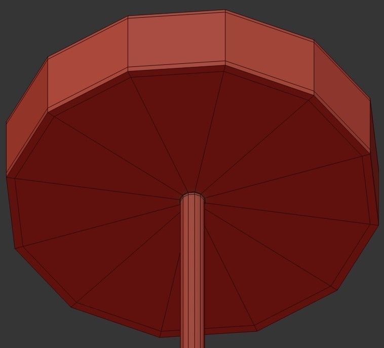 Recommend light fixture with three circles hanging from ceiling 3D model_3