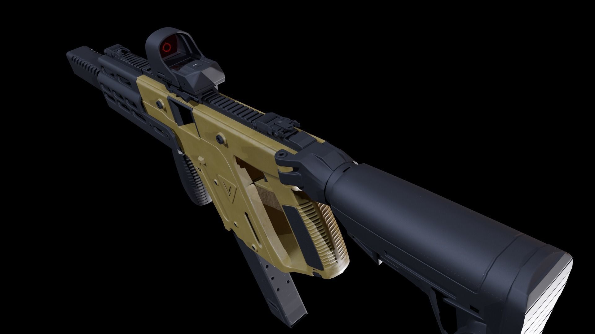 Kriss Vector Gen 5 CRB Low-poly 3D model_26