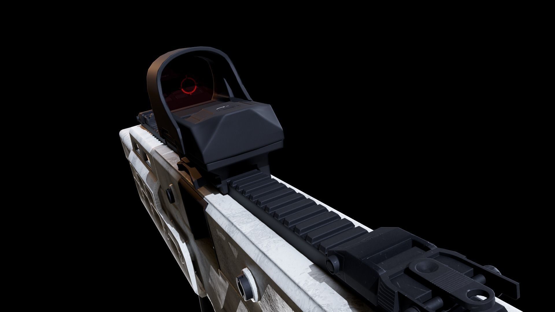 Kriss Vector Gen 5 CRB Low-poly 3D model_12