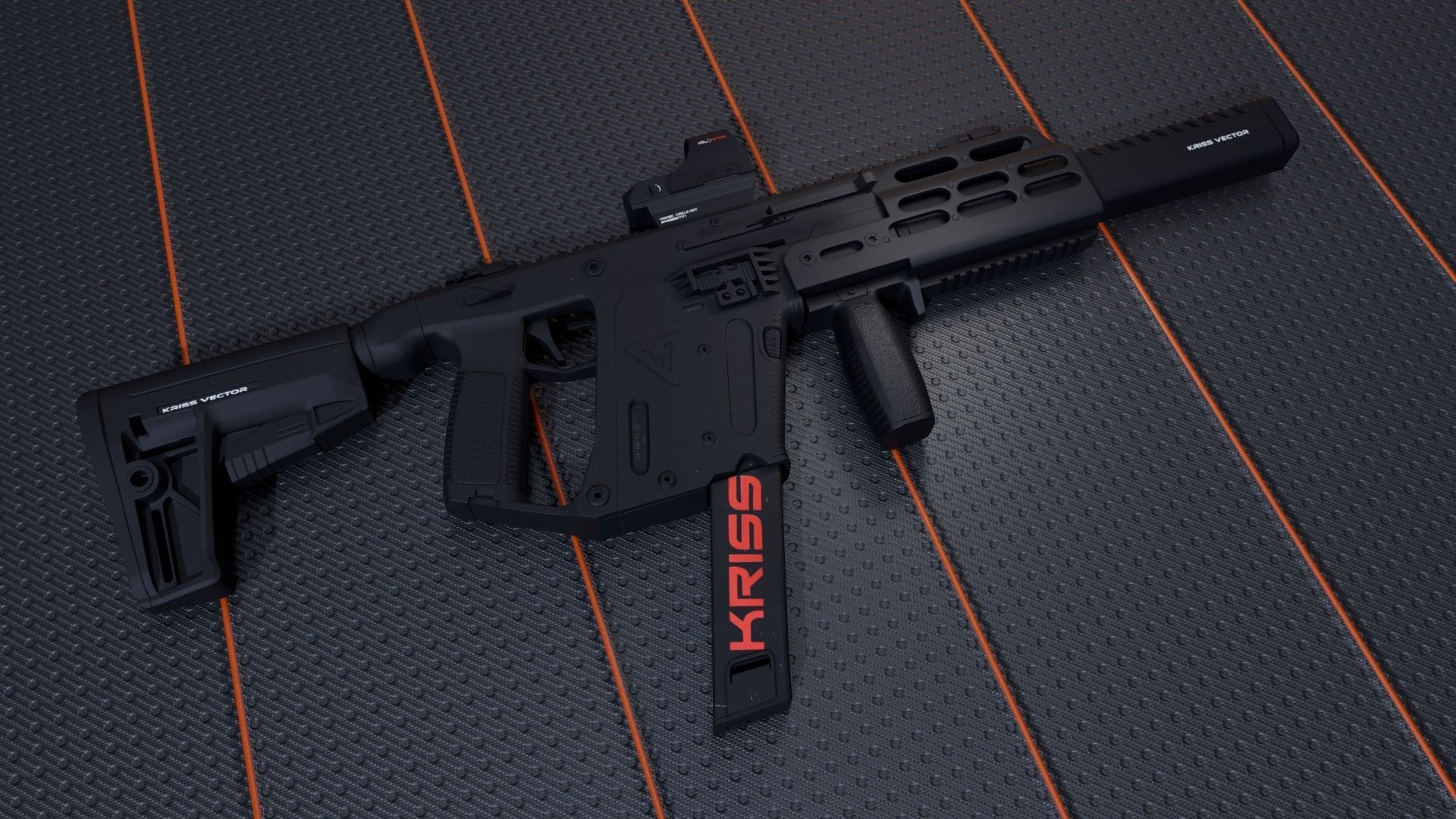Kriss Vector Gen 5 CRB Low-poly 3D model_31