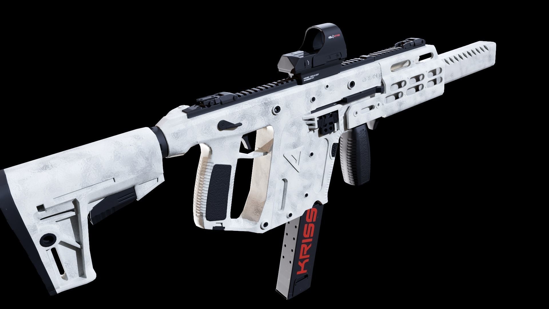 Kriss Vector Gen 5 CRB Low-poly 3D model_11