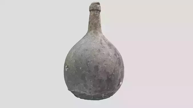 Old wine bottle