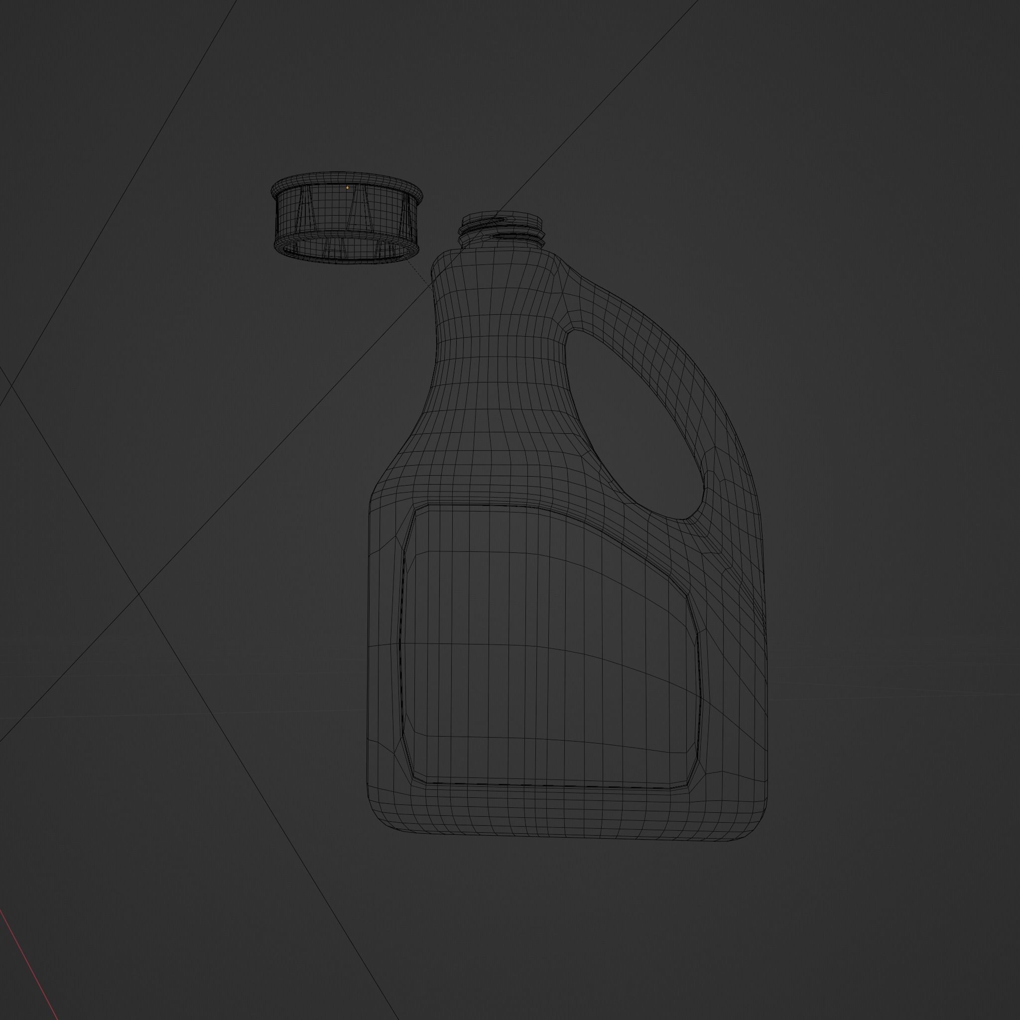Oil or scour container Free 3D model_6