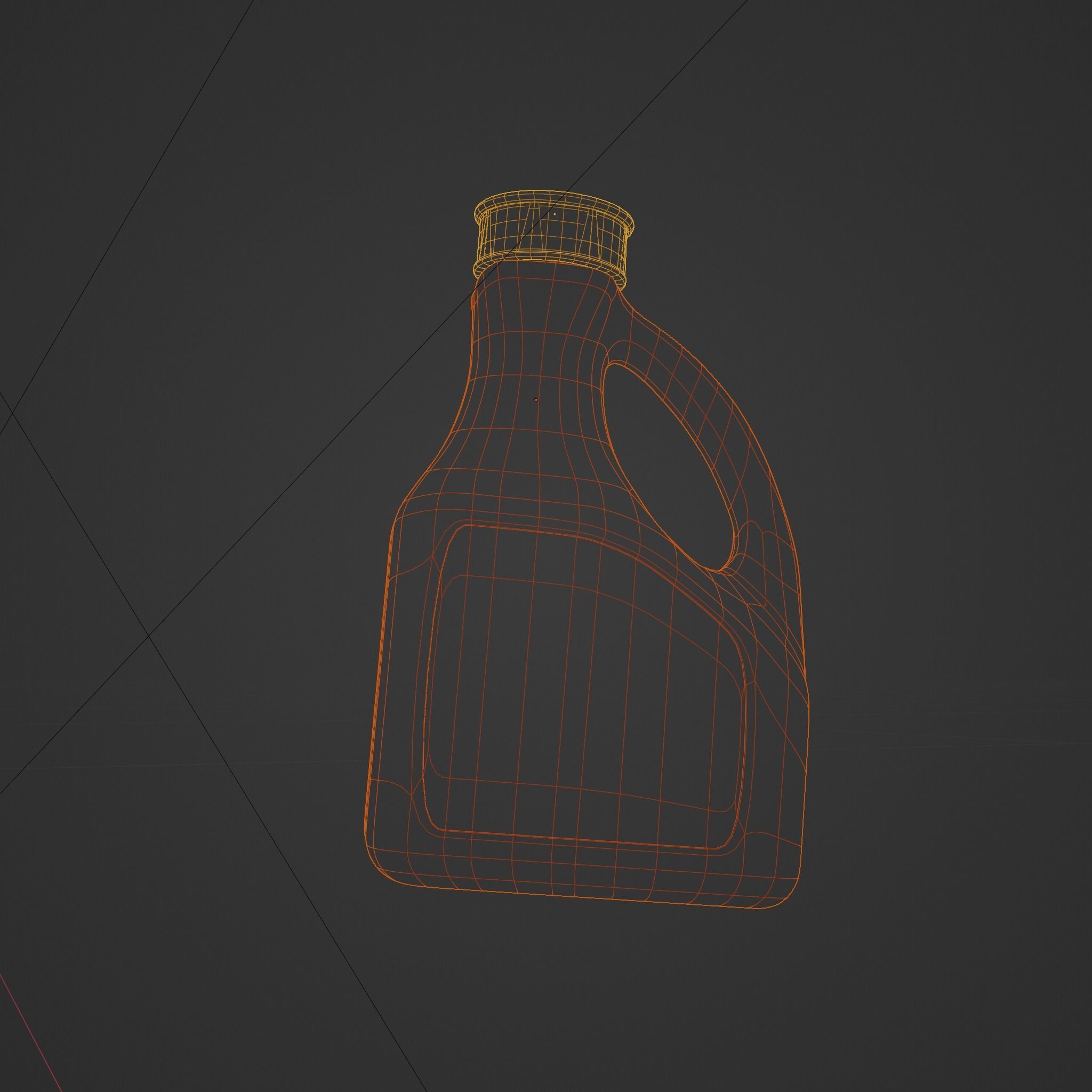 Oil or scour container Free 3D model_4