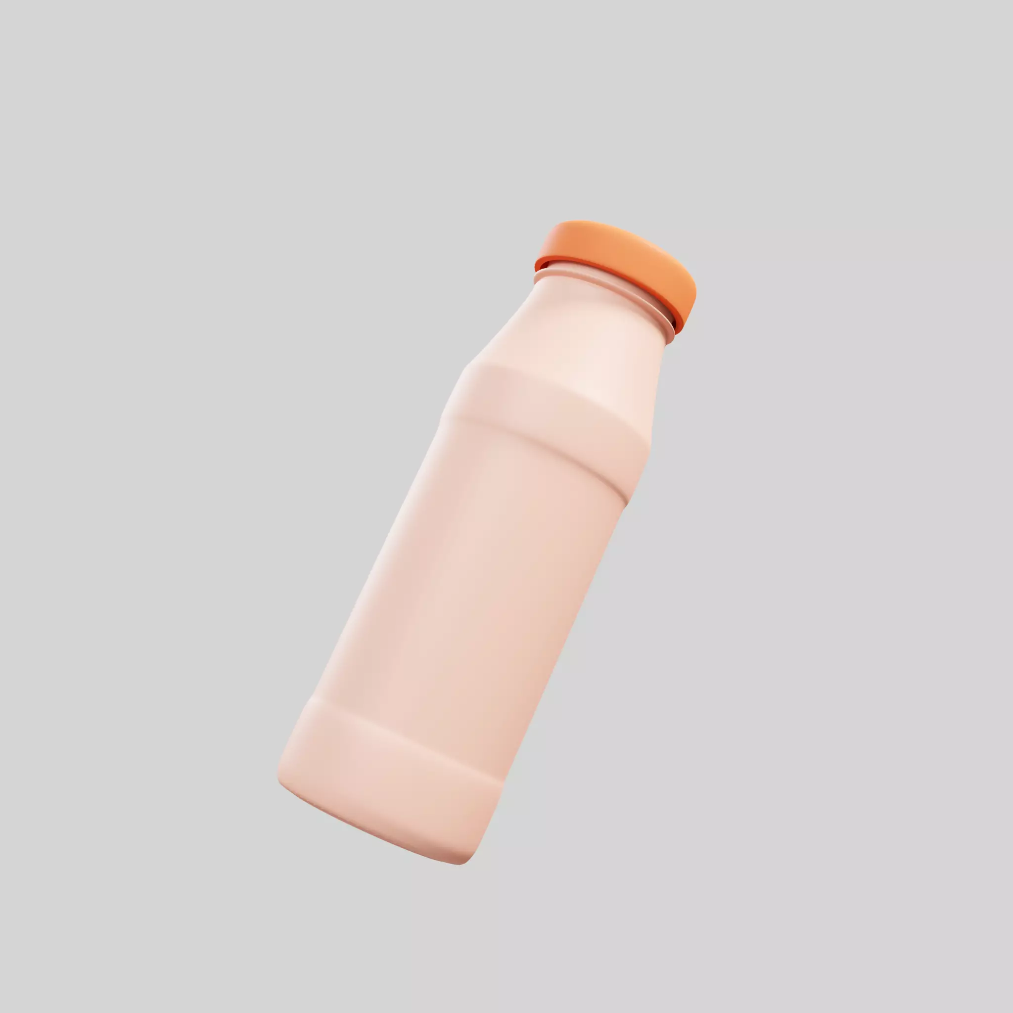 Bottle for yogurt or a milk Free 3D model