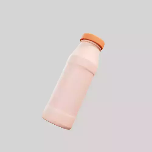 Bottle for yogurt or a milk