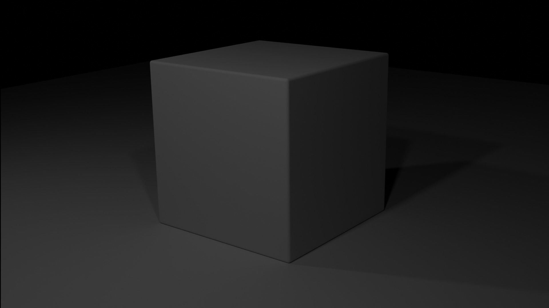 the default cube Low-poly 3D model_1
