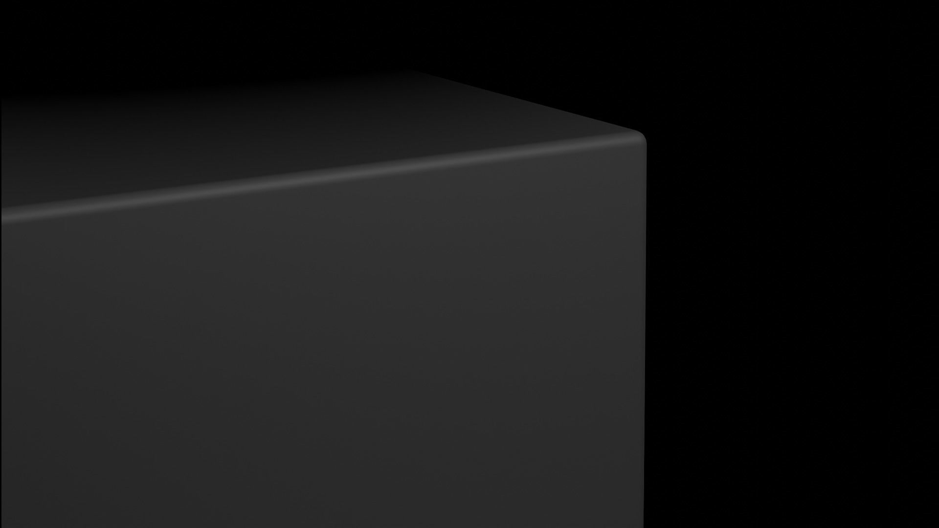 the default cube Low-poly 3D model_3