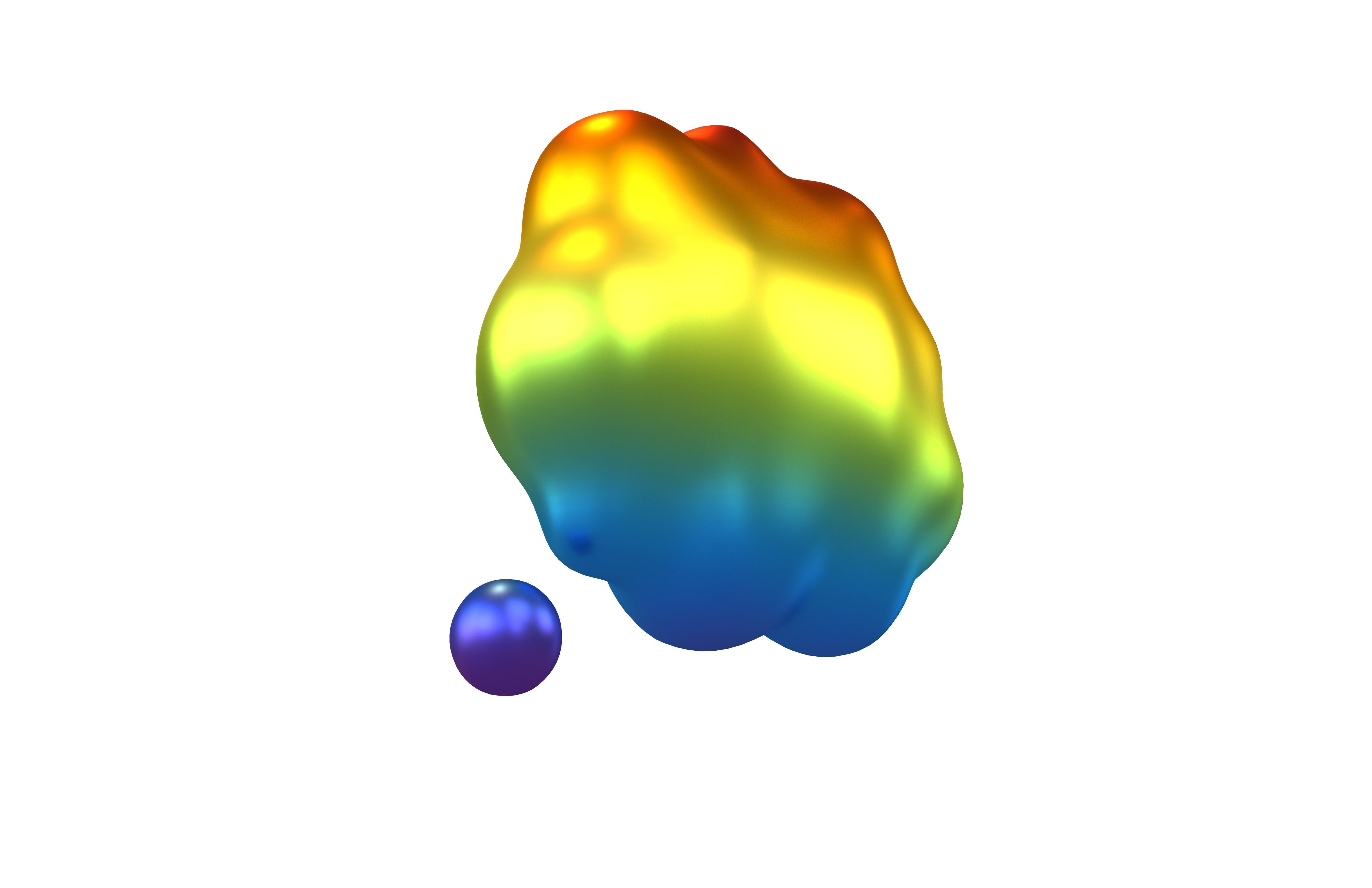 Thought Balloon v1 009 Low-poly 3D model_3