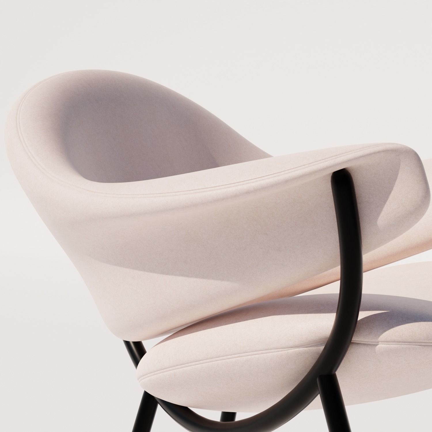F-DS chair 1 murano design Free 3D model_4