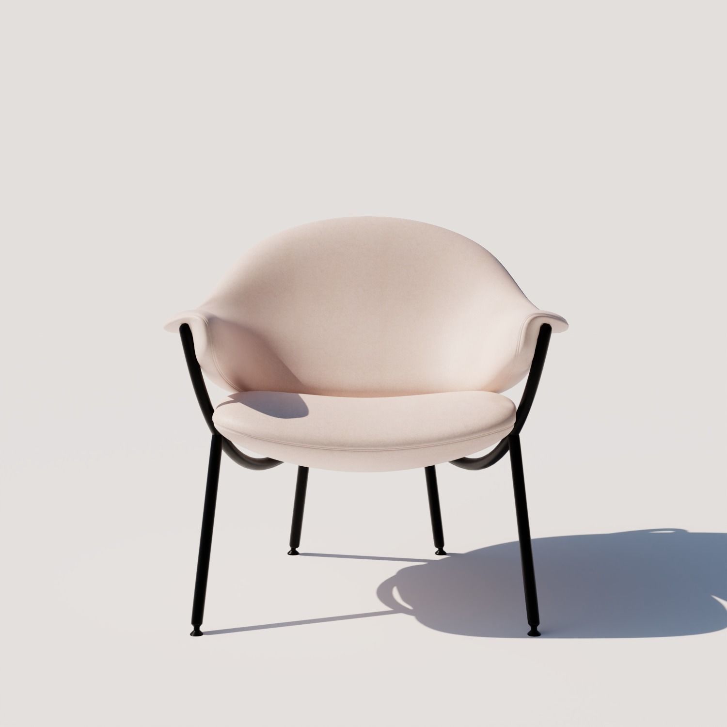 F-DS chair 1 murano design Free 3D model_2