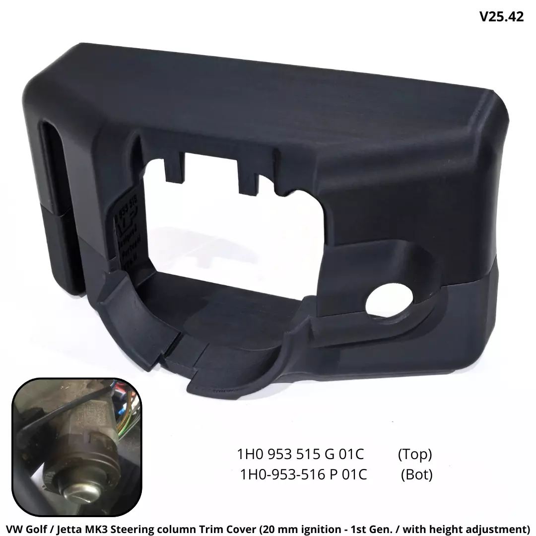 VW Golf Jetta MK3 Steering column Trim Cover 20 mm - 1st Gen 3D print model