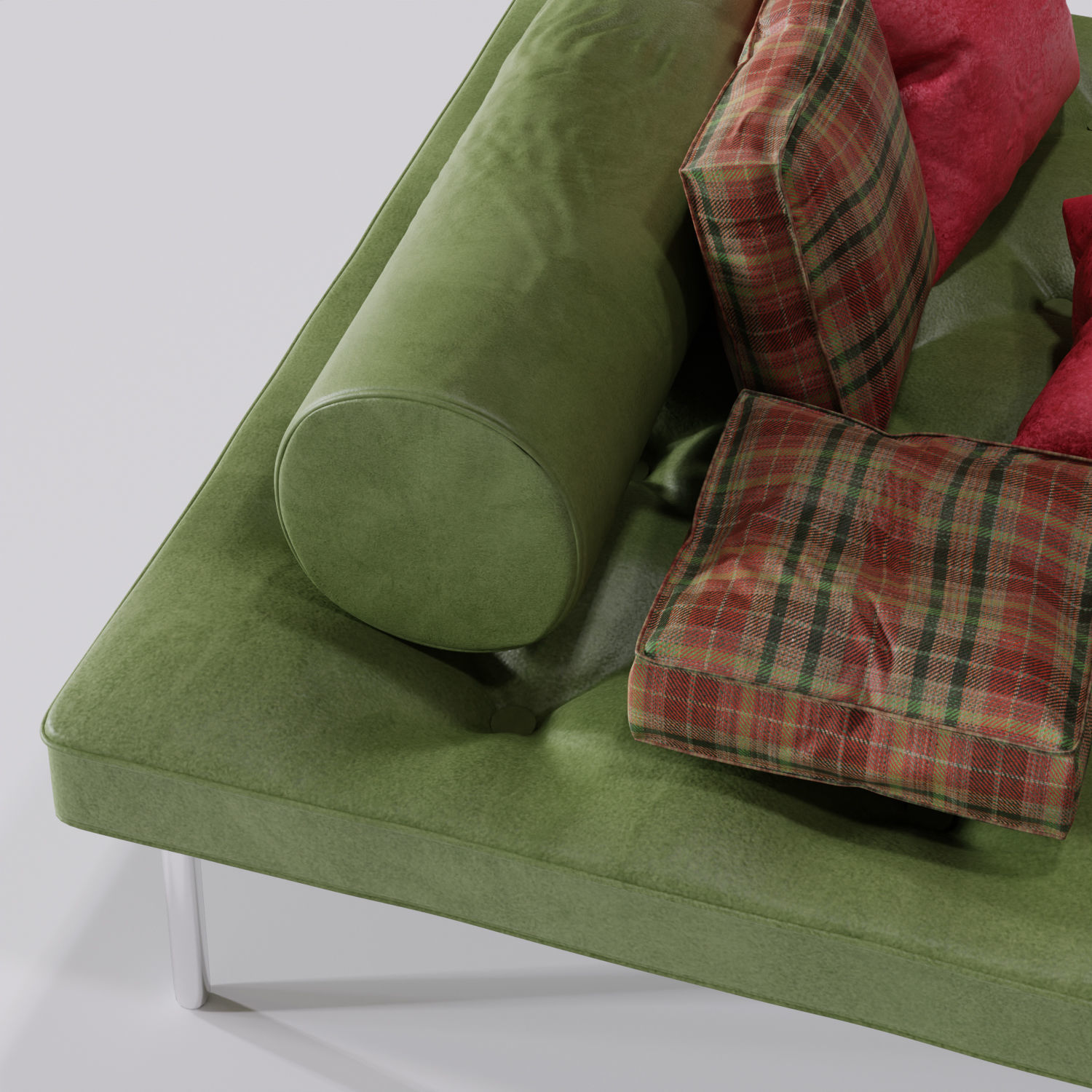 f-ds furniture set 2 chesterfield furniture Free 3D model_3