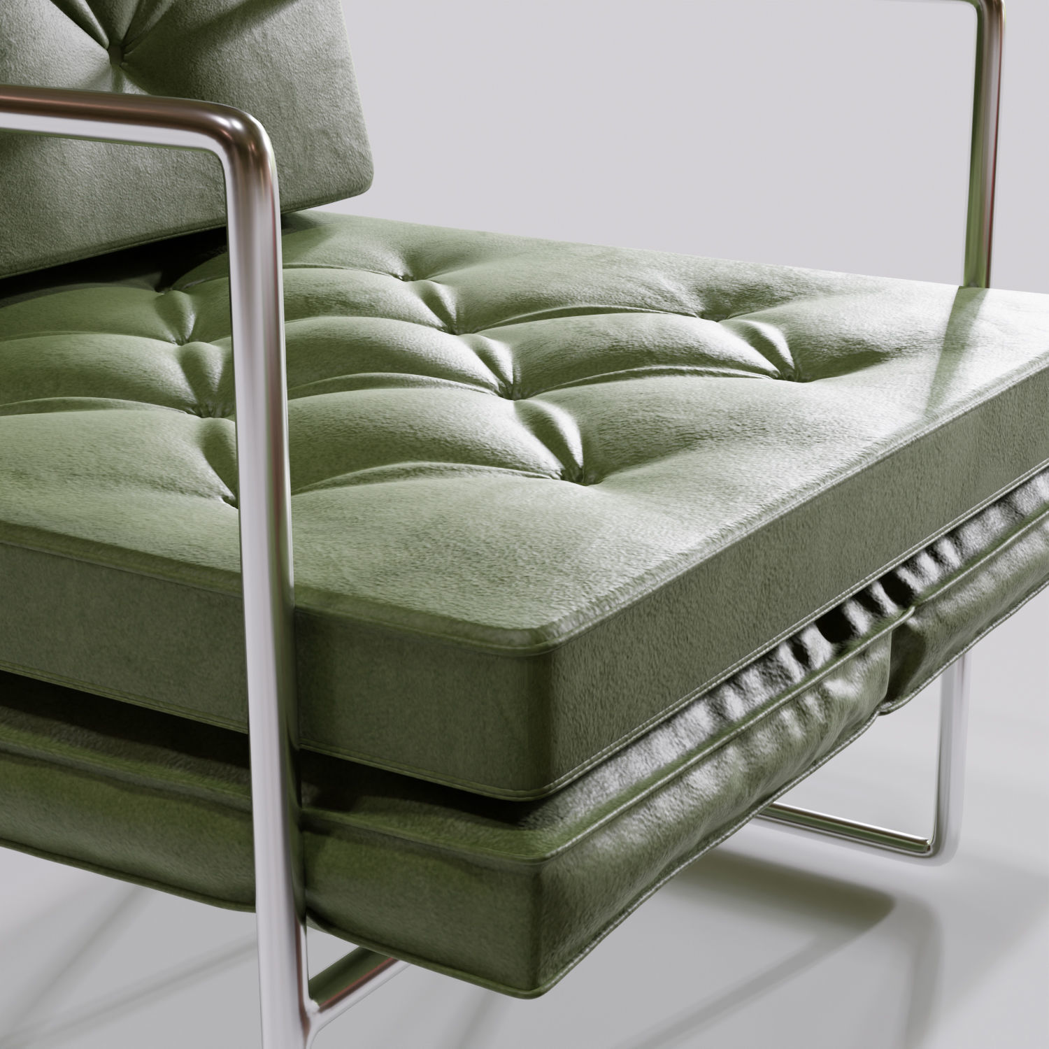 f-ds furniture set 2 chesterfield furniture Free 3D model_9