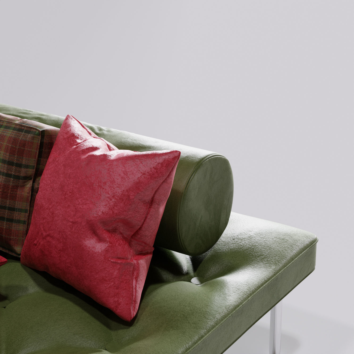 f-ds furniture set 2 chesterfield furniture Free 3D model_7