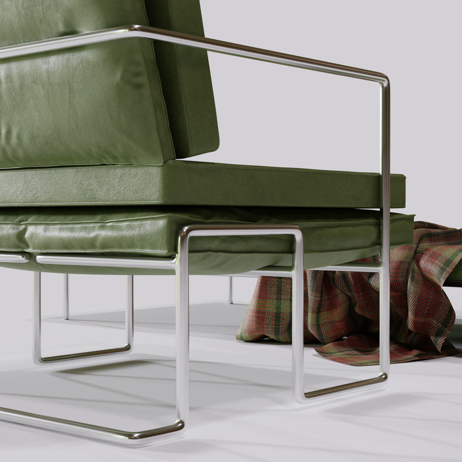 f-ds furniture set 2 chesterfield furniture Free 3D model_10